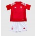 Nottingham Forest Chris Wood #11 Replika babykläder Hemmaställ Barn 2024-25 Kortärmad (+ korta byxor)